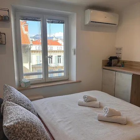 Bright Renovated Steps From Massena 5min Ac Netflix Apartament Nicea